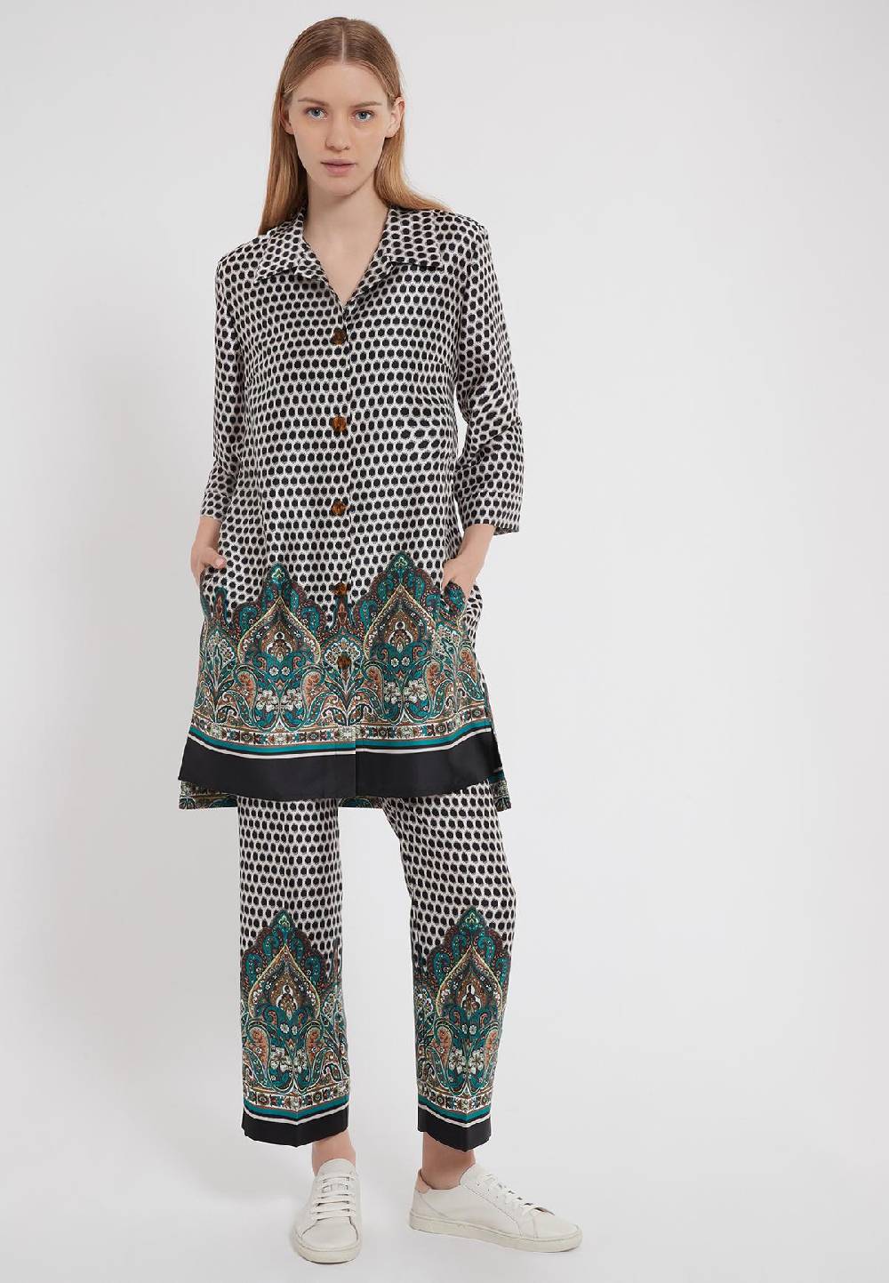 Ana Alcazar Hemdblusen Kleid Zabo