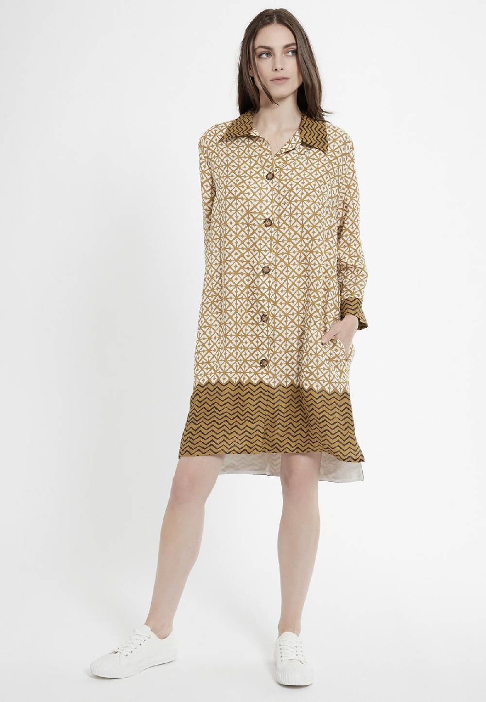 Ana Alcazar Hemdblusenkleid Capea