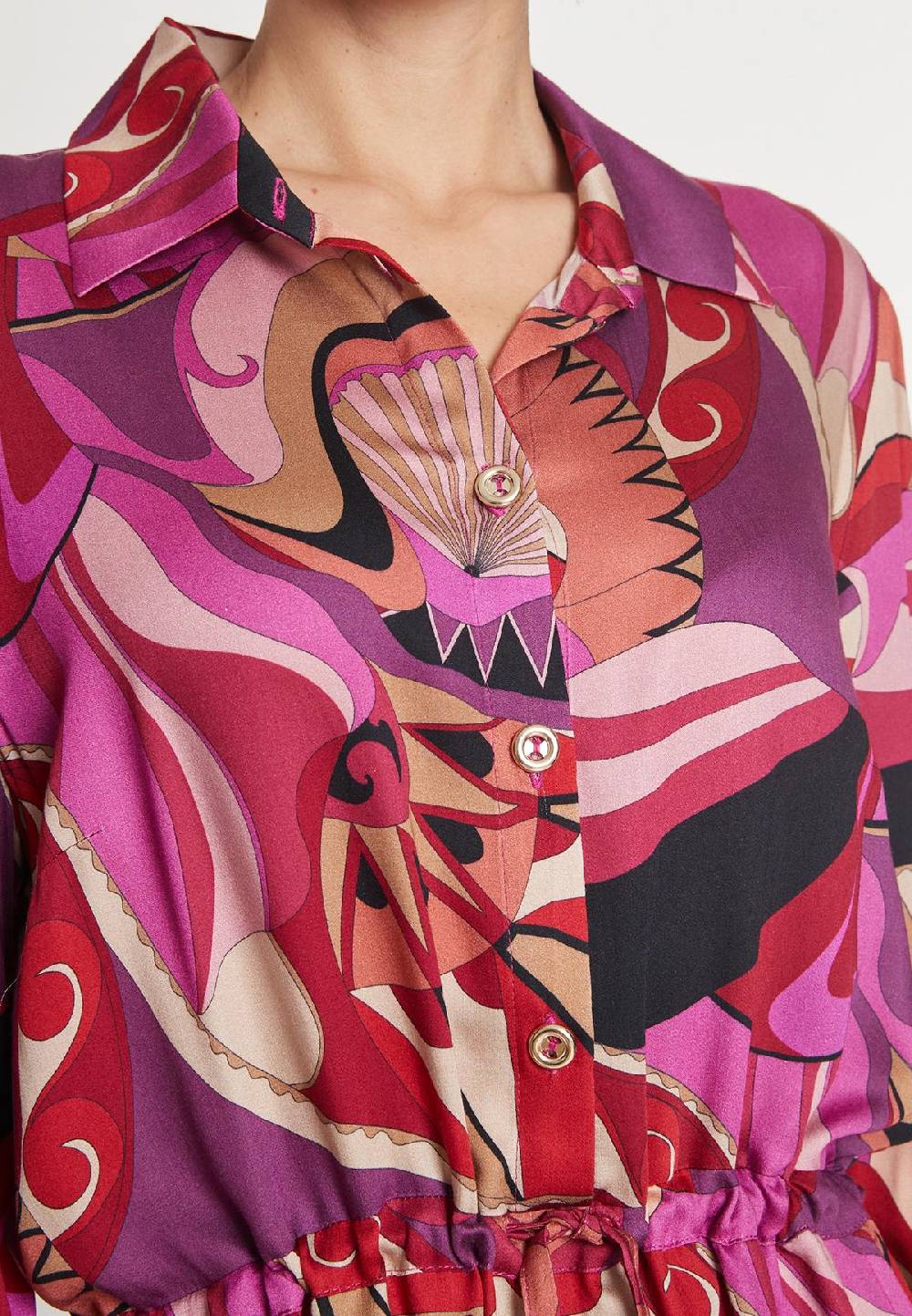 Ana Alcazar Hemdblusenkleid Makaro