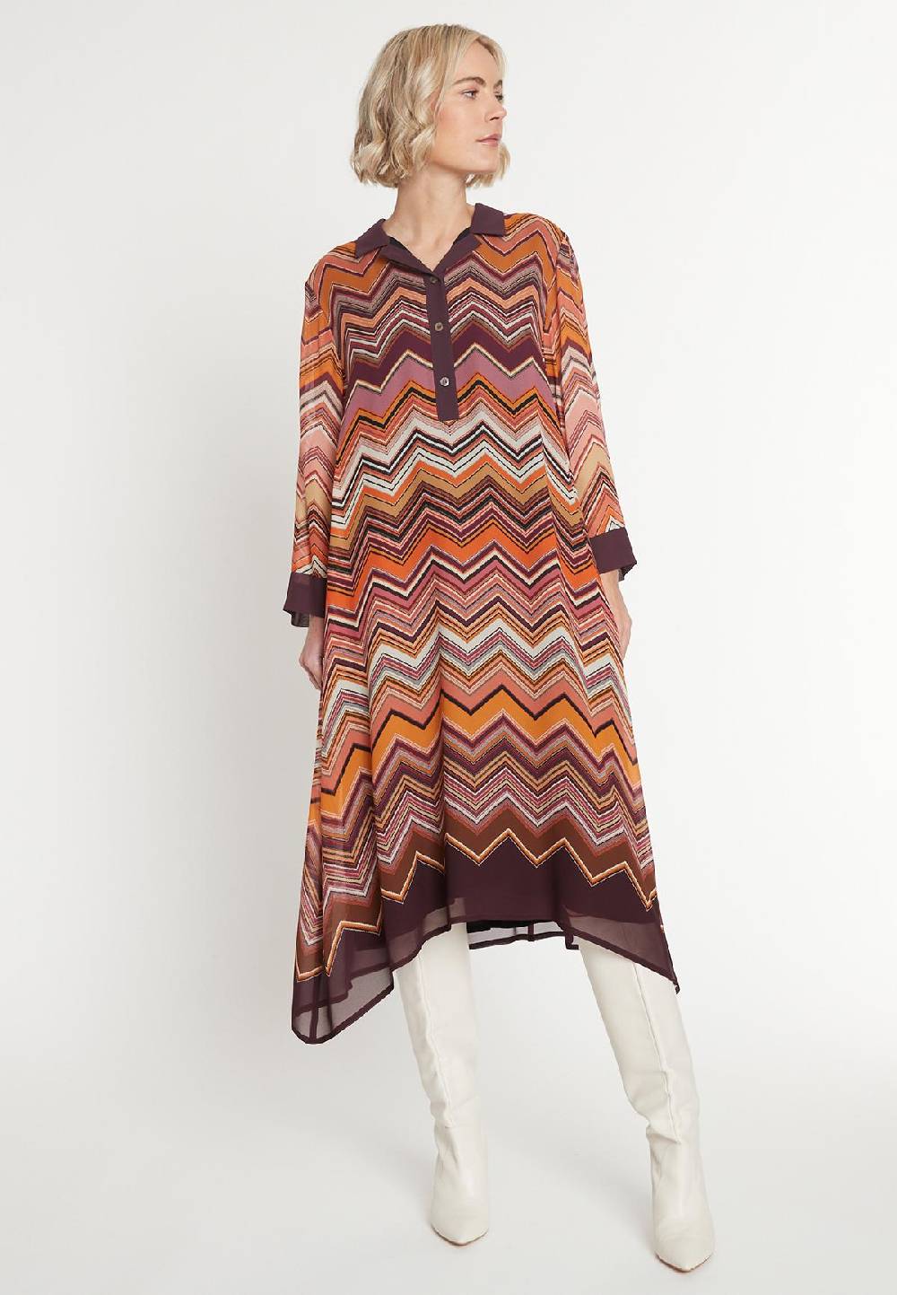 Ana Alcazar Hemdblusenkleid Manea