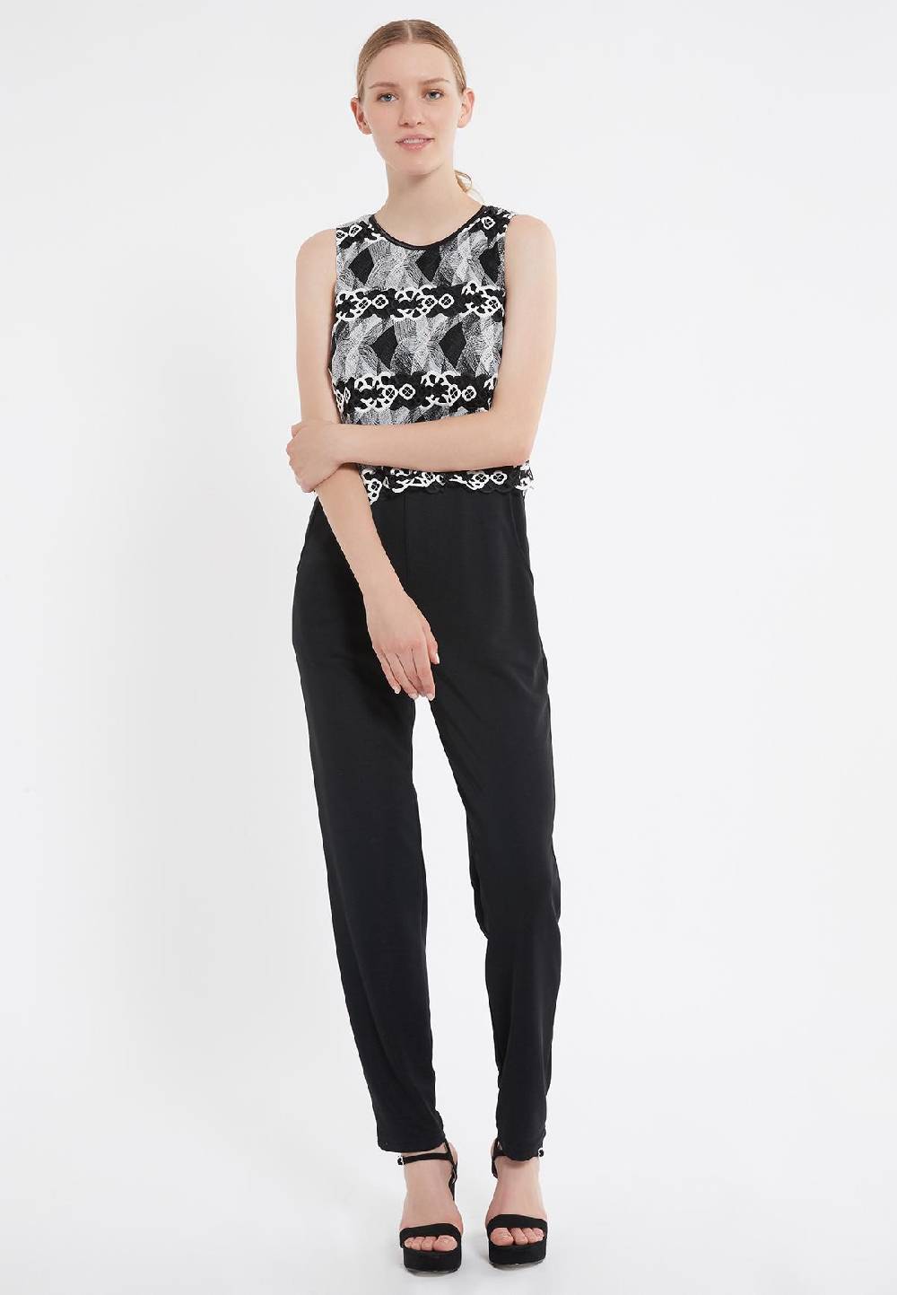Ana Alcazar Jumpsuit Zebar