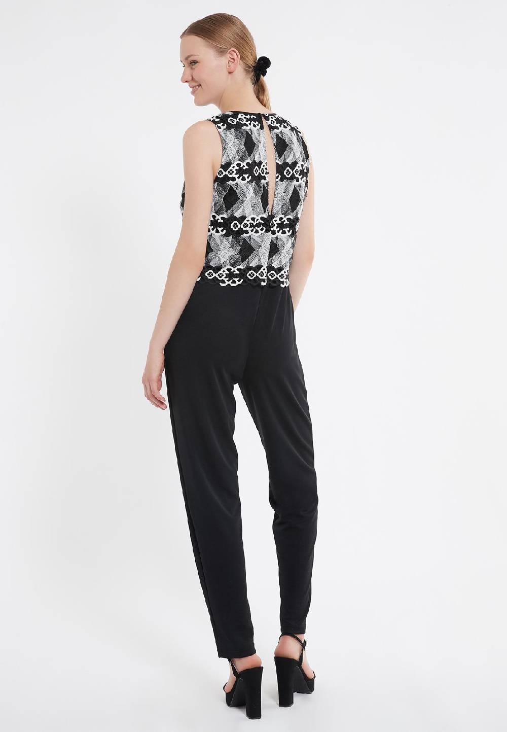 Ana Alcazar Jumpsuit Zebar