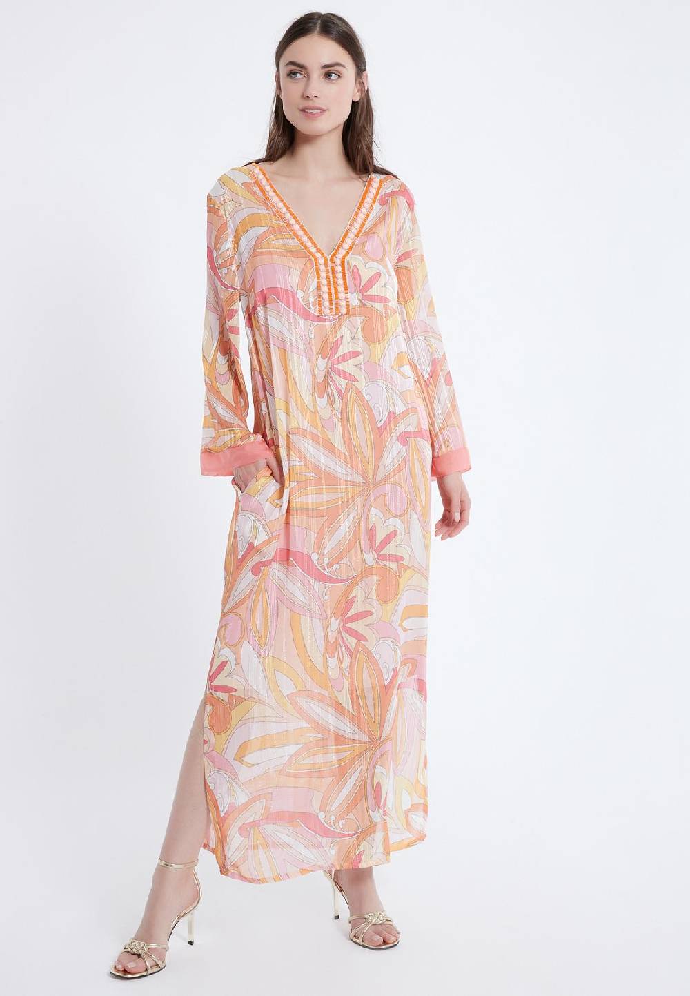 Ana Alcazar Kaftankleid Aruna