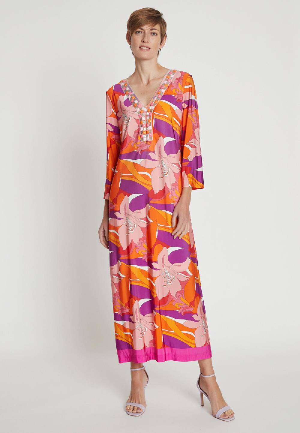 Ana Alcazar Kaftankleid Loara