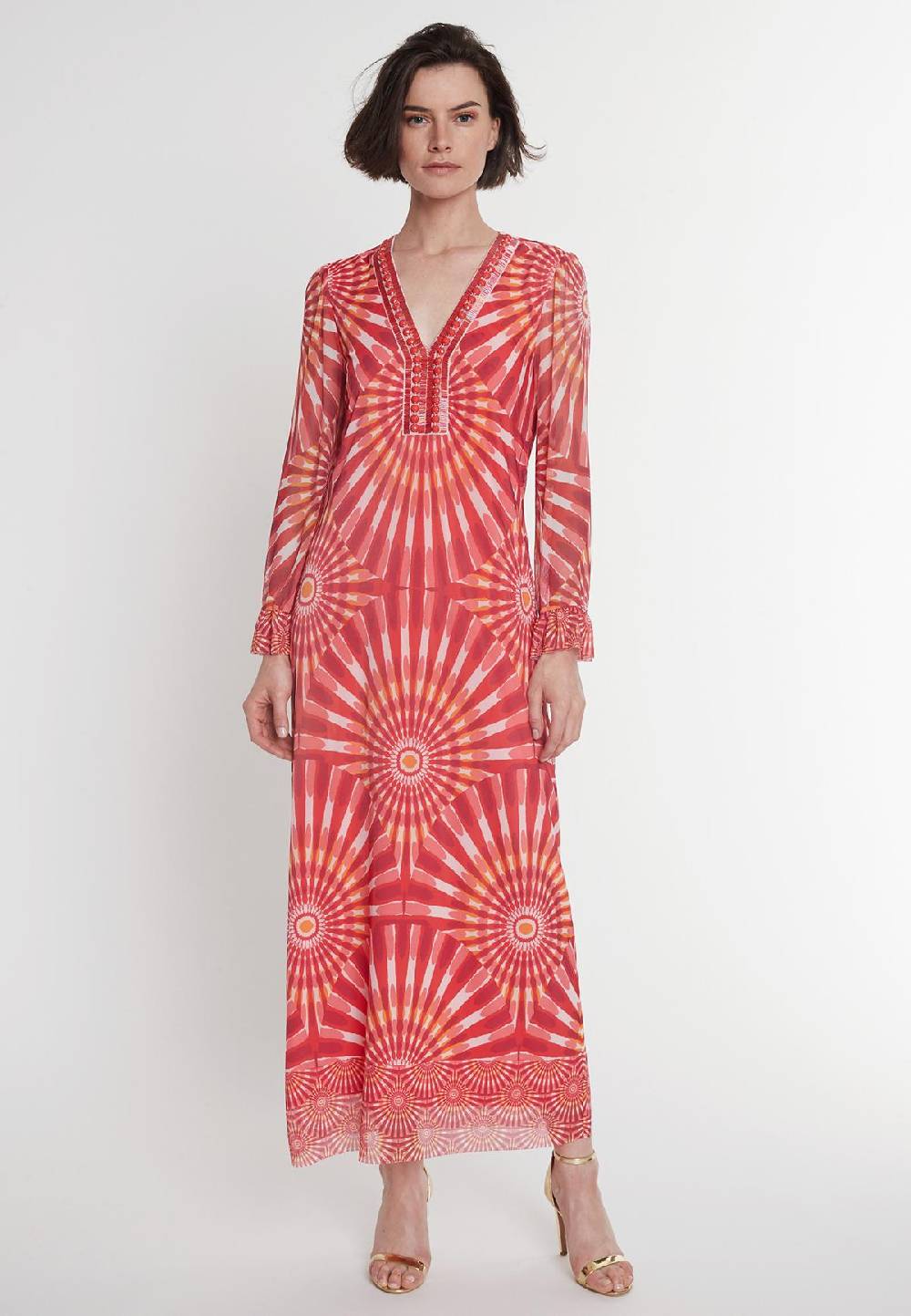 Ana Alcazar Kaftankleid Pesali