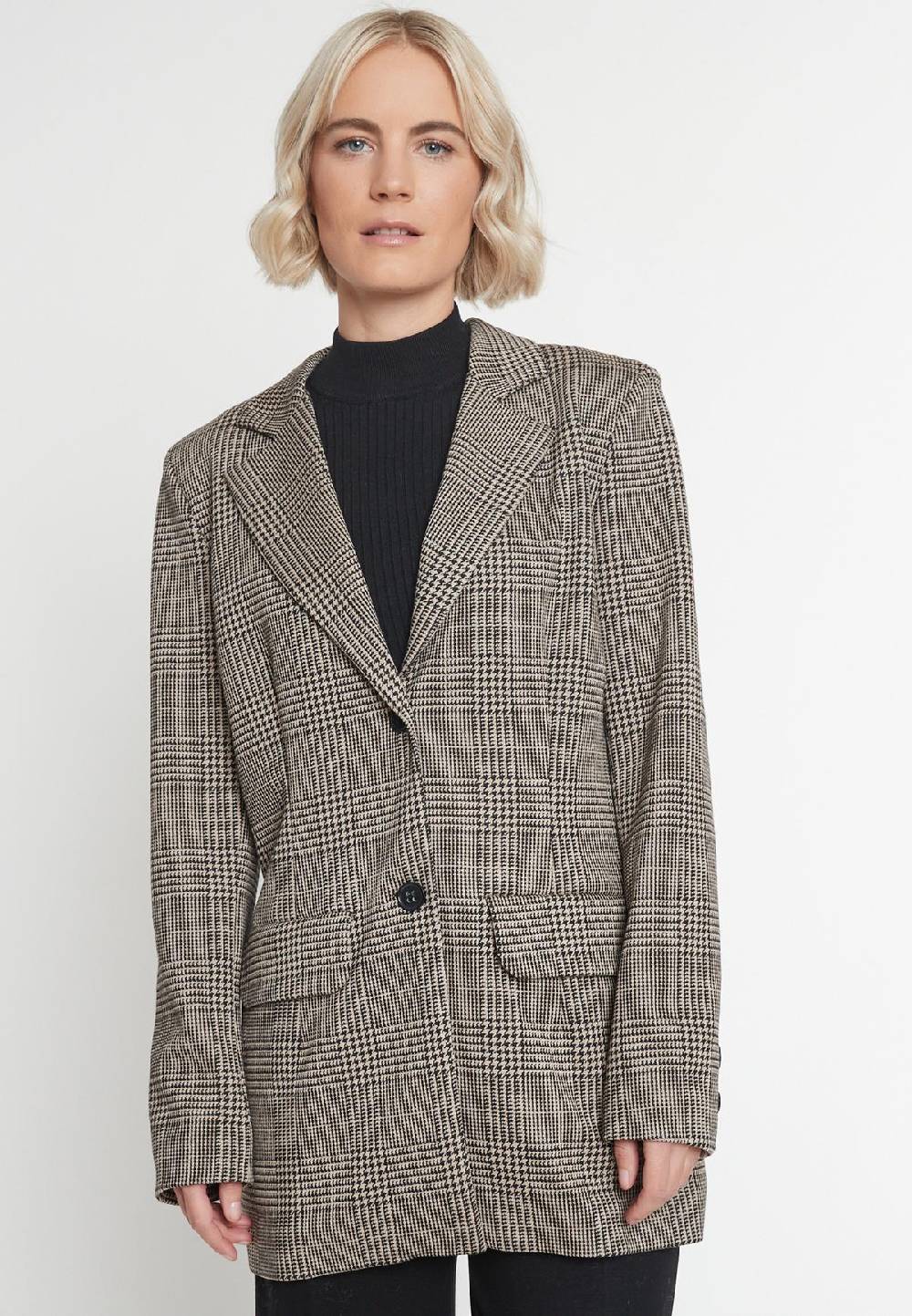 Ana Alcazar Karierter Blazer Mia