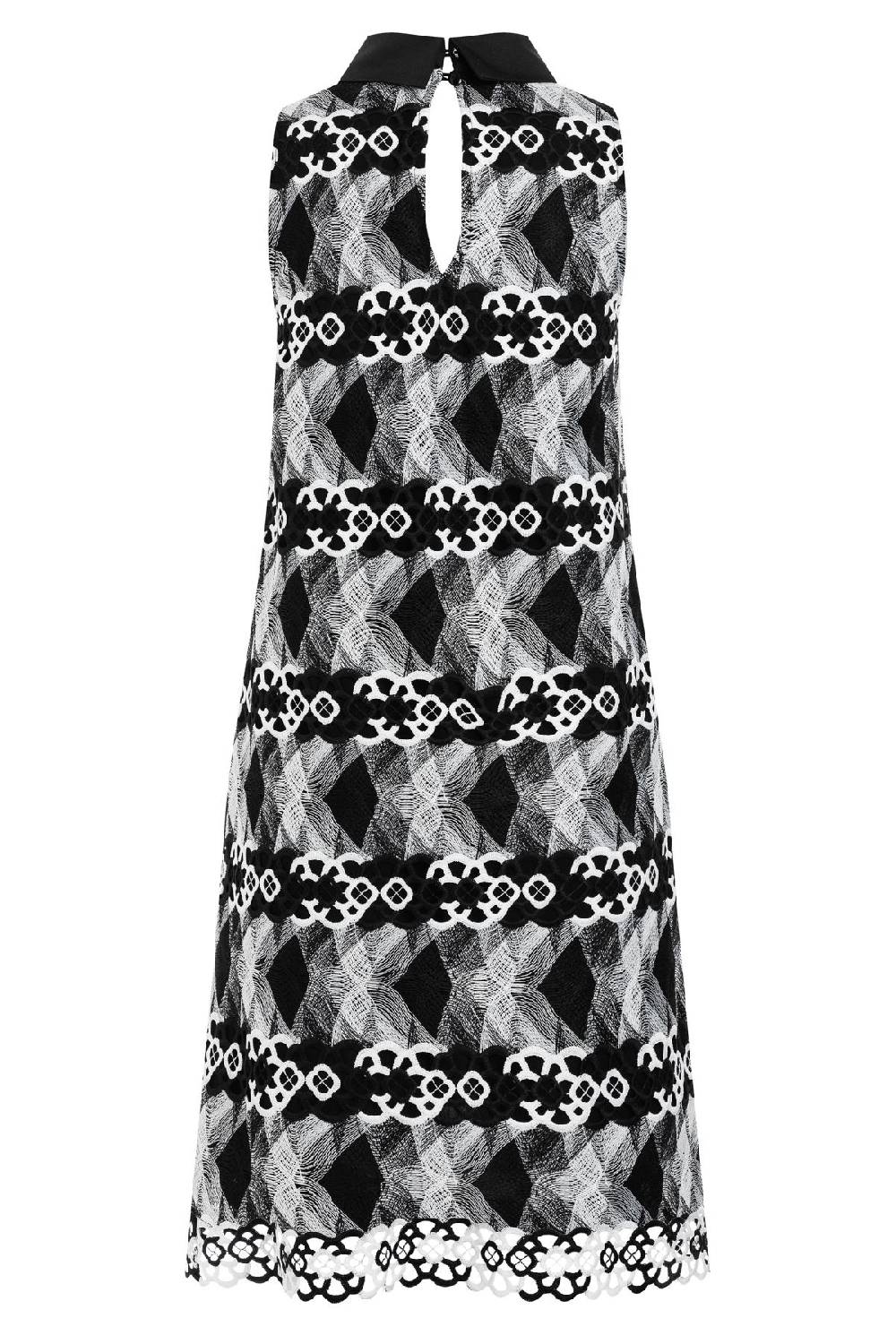 Ana Alcazar Kragen Kleid Zeby