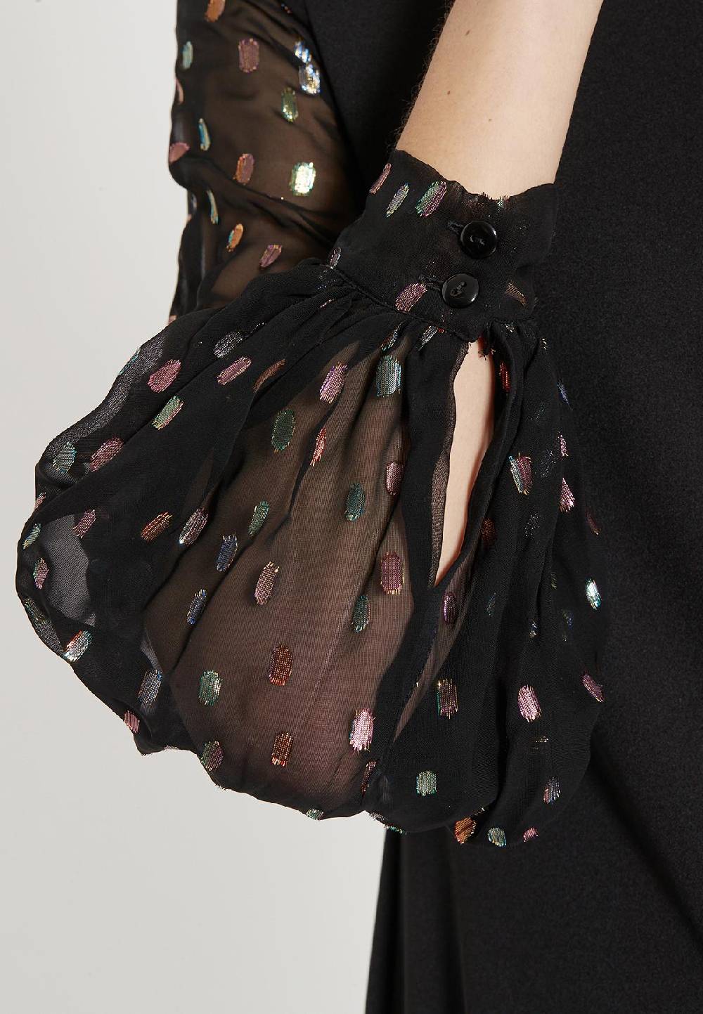 Ana Alcazar Krawattenkleid Ecosi