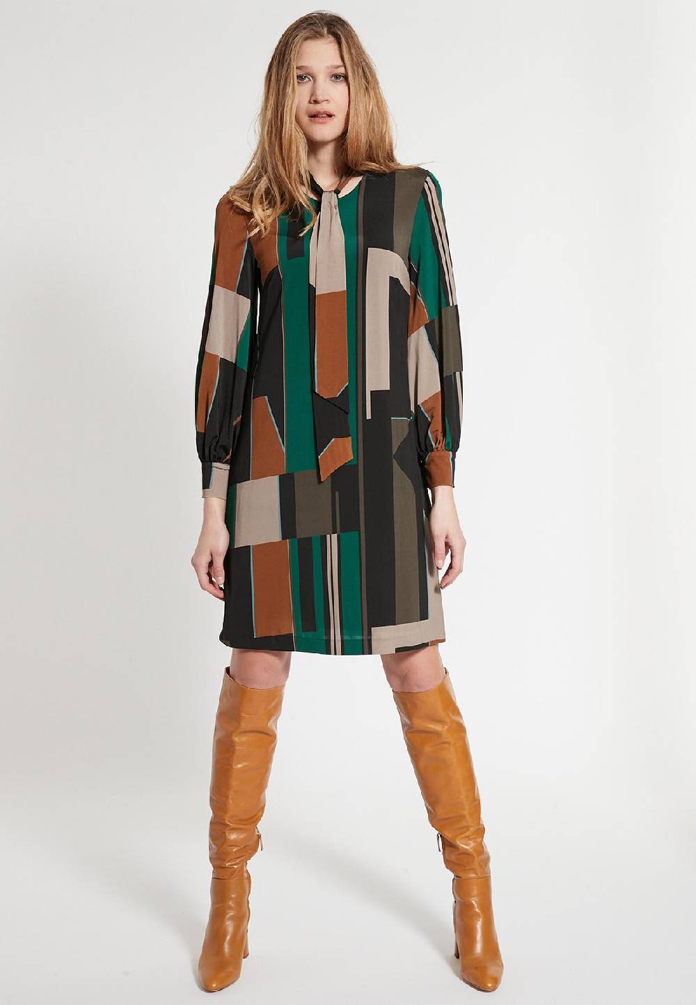 Ana Alcazar Krawattenkleid Estasy