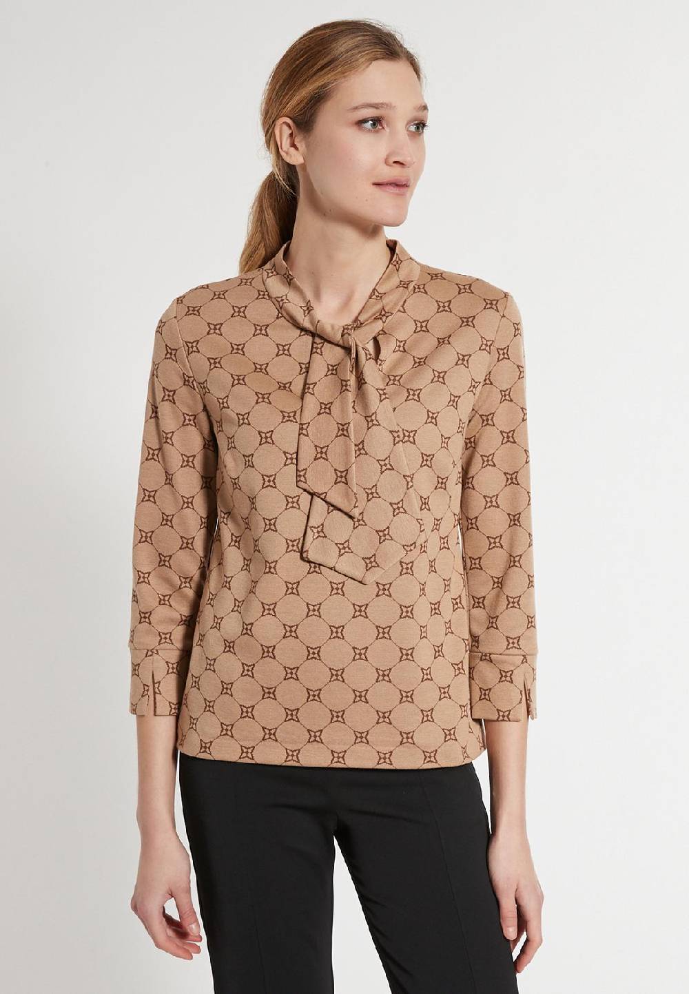 Ana Alcazar Krawattentop Emalea