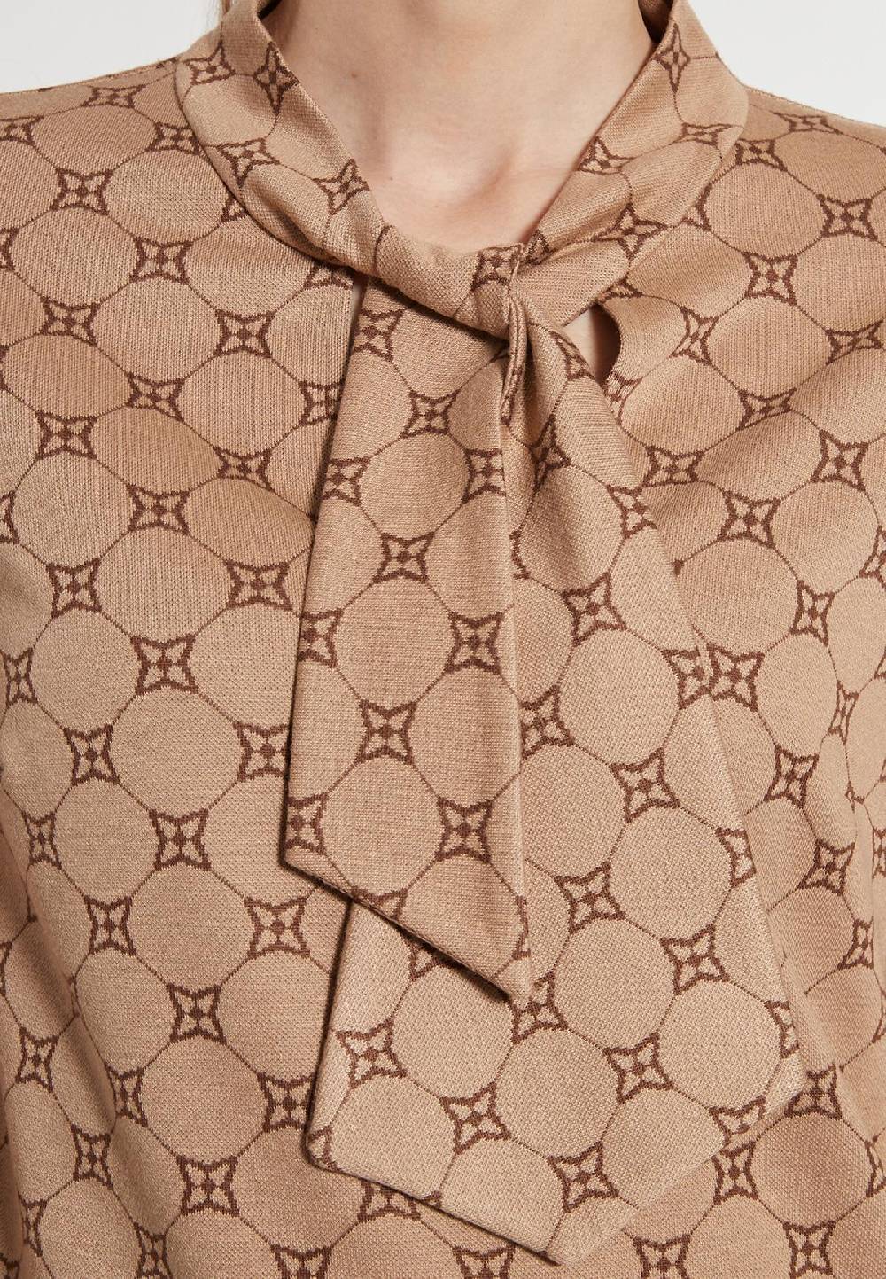 Ana Alcazar Krawattentop Emalea