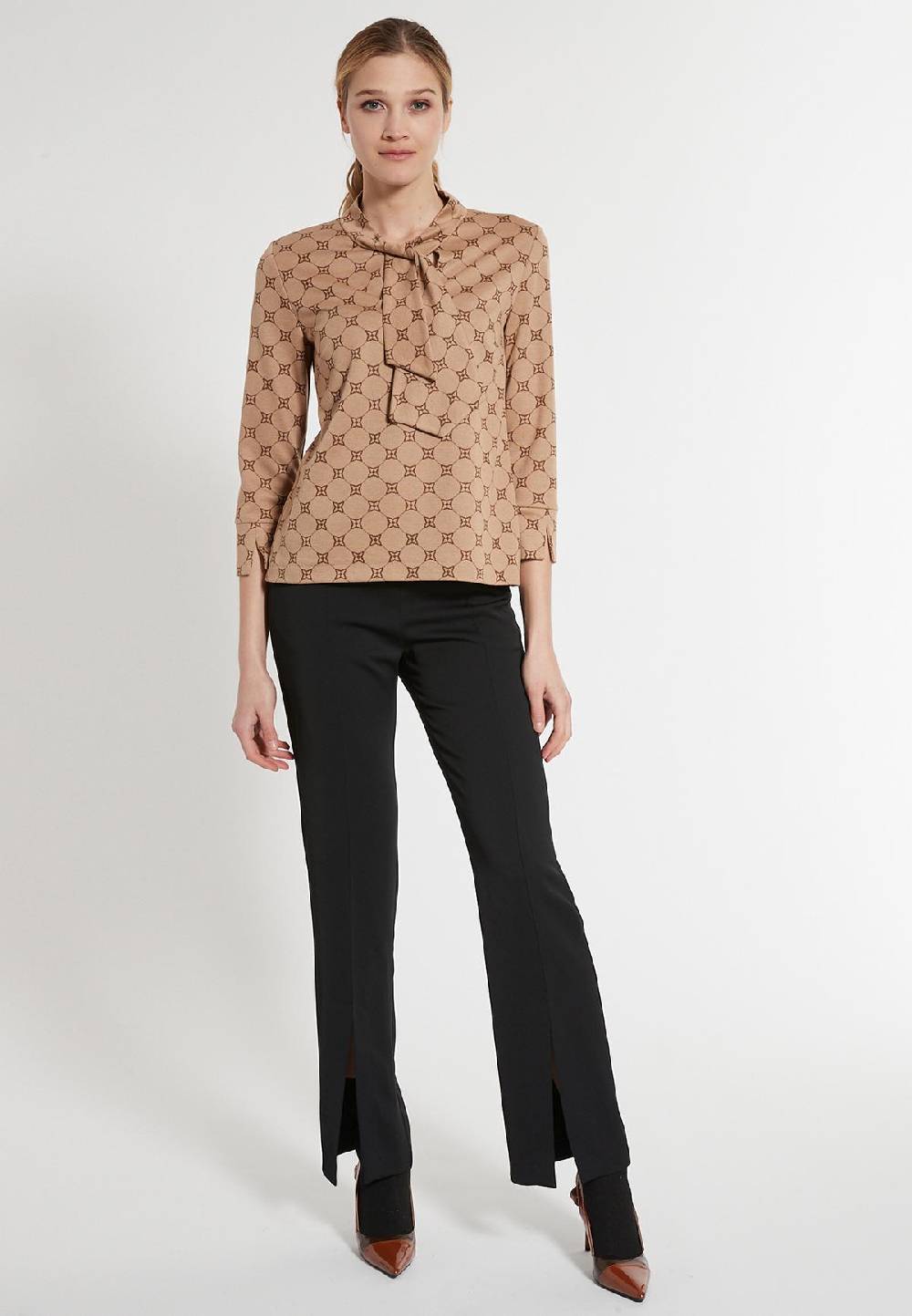 Ana Alcazar Krawattentop Emalea