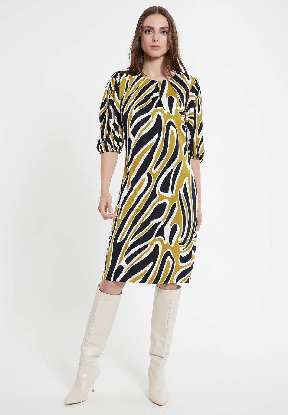 Ana Alcazar Kurzarmkleid Cedie