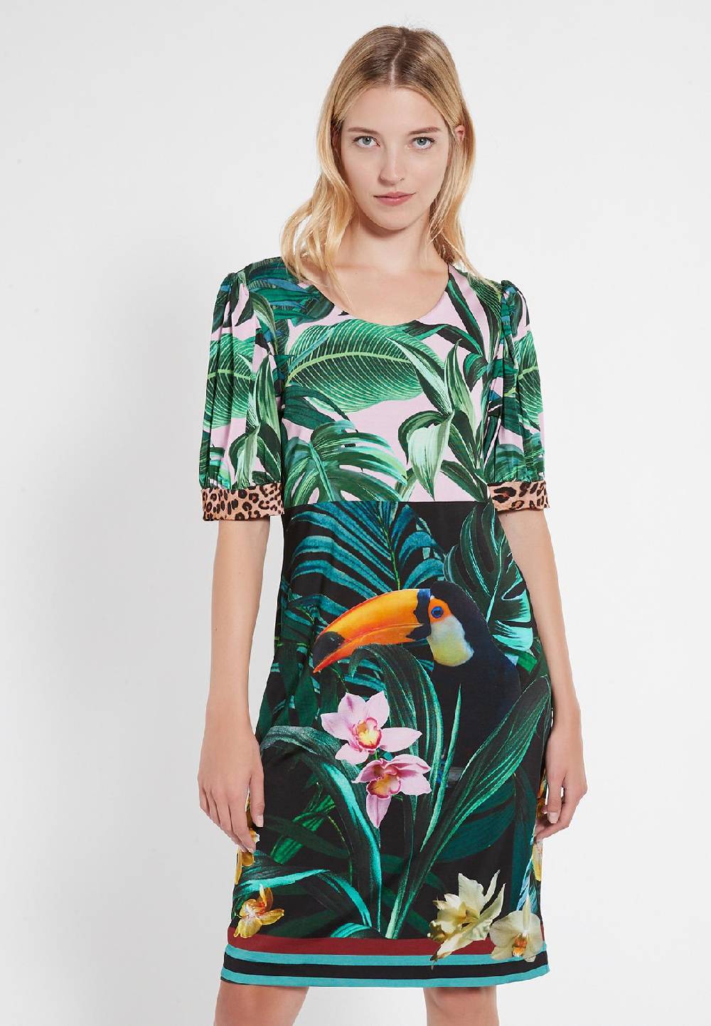 Ana Alcazar Kurzarmkleid Ceily