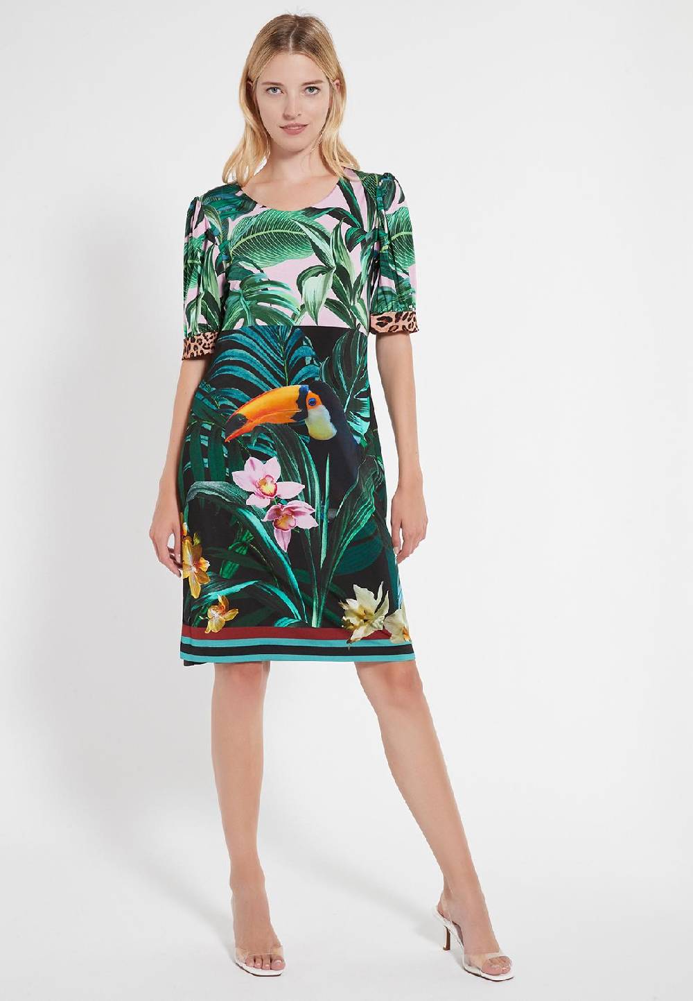 Ana Alcazar Kurzarmkleid Ceily