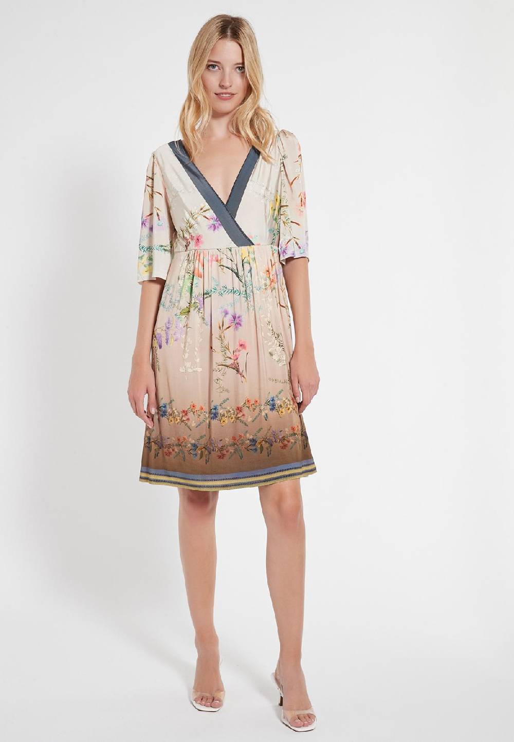 Ana Alcazar Kurzarmkleid Celba