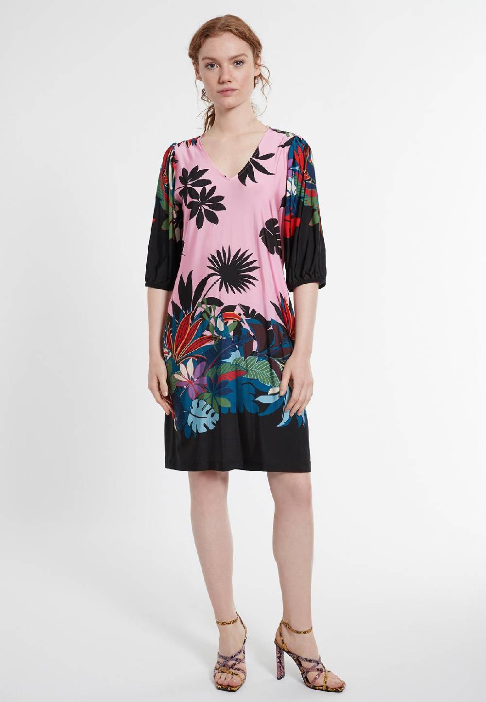 Ana Alcazar Kurzarmkleid Dokyra