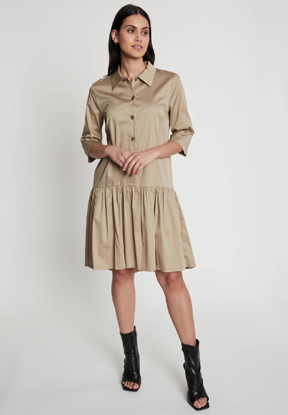 Ana Alcazar Kurzarmkleid Fafyne