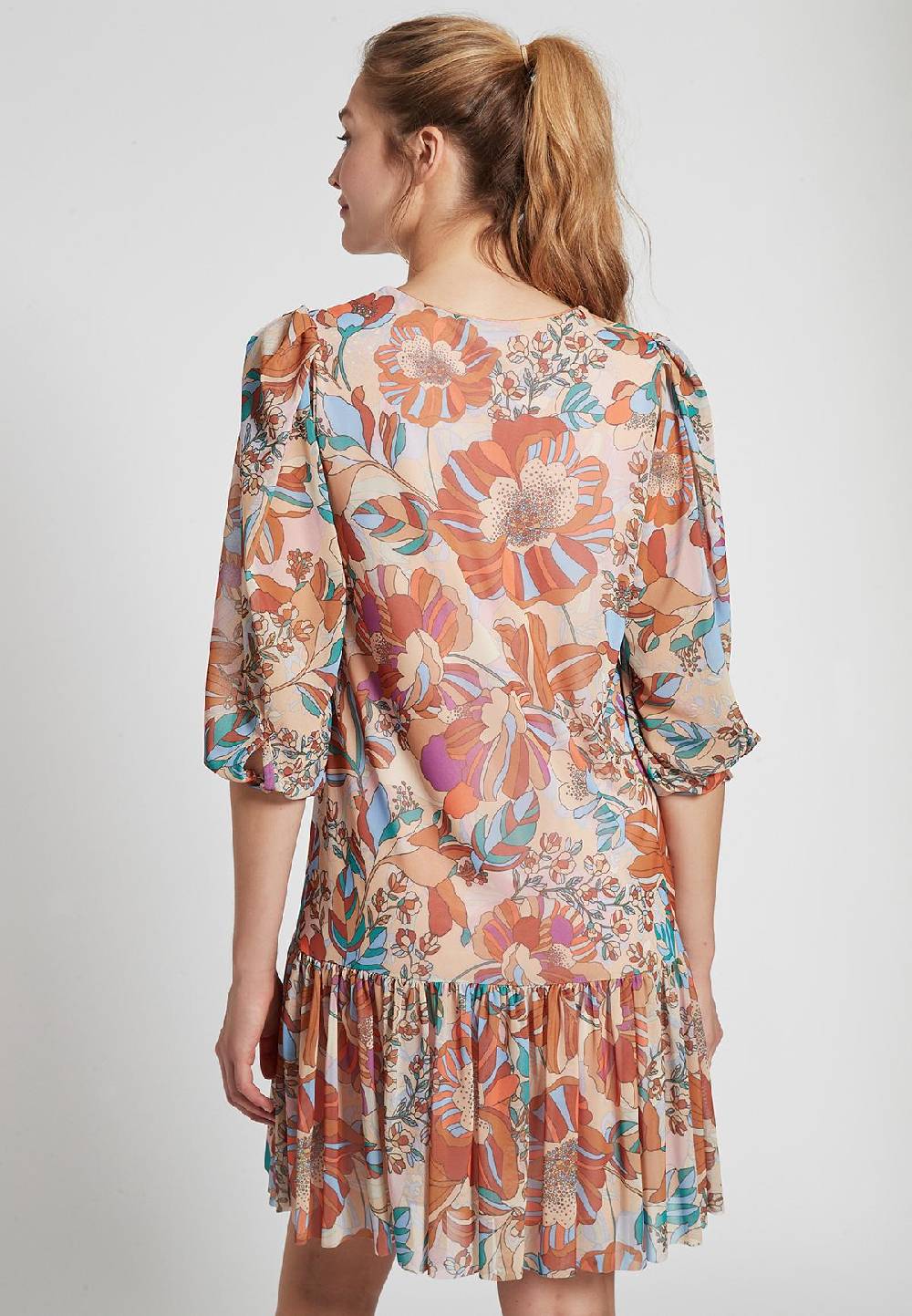 Ana Alcazar Kurzarmkleid Femka