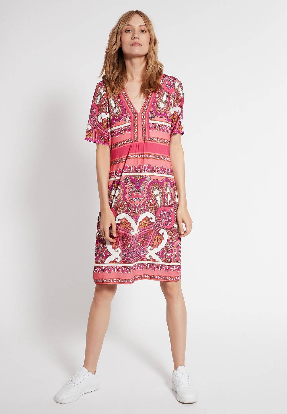 Ana Alcazar Kurzarmkleid Finja