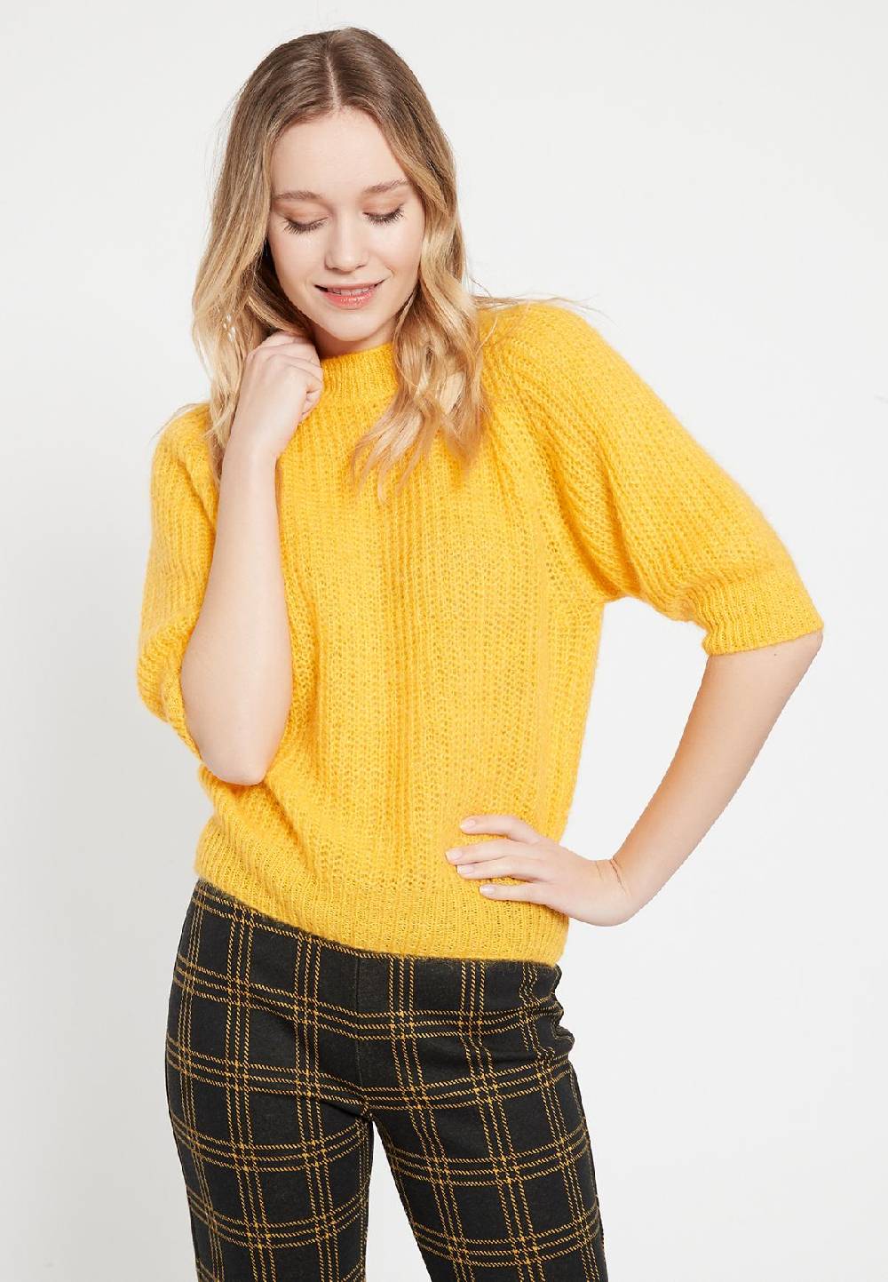 Ana Alcazar Kurzarmpullover Bimky