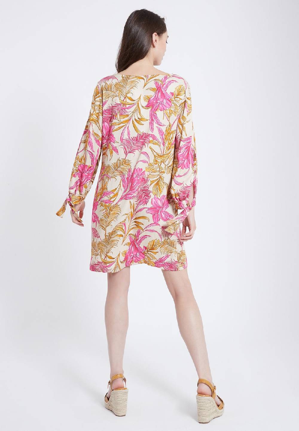 Ana Alcazar Langarm Kleid Zady