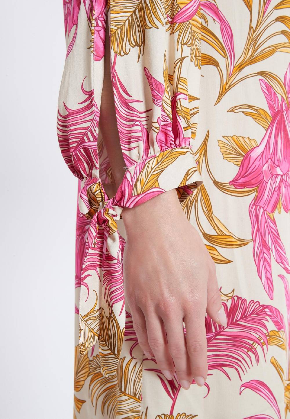 Ana Alcazar Langarm Kleid Zady