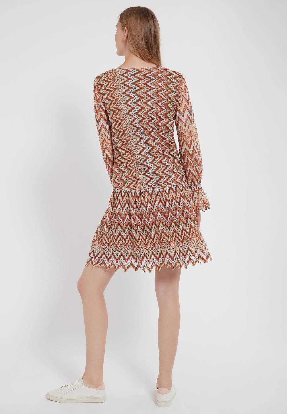 Ana Alcazar Langarm Kleid Zalta