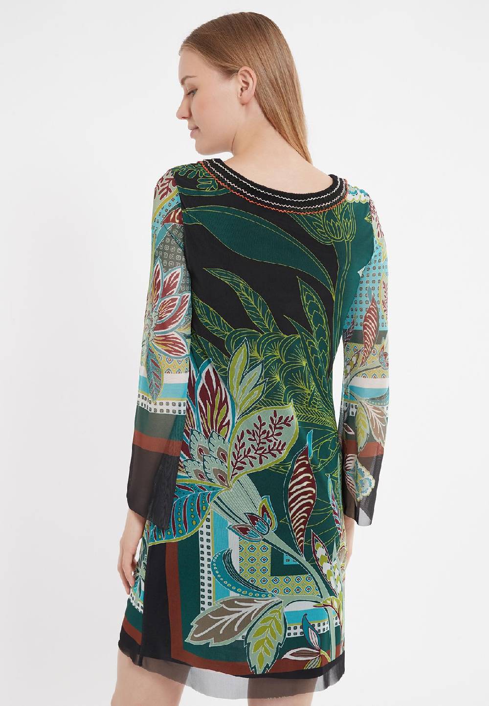 Ana Alcazar Langarm Kleid Zifyl