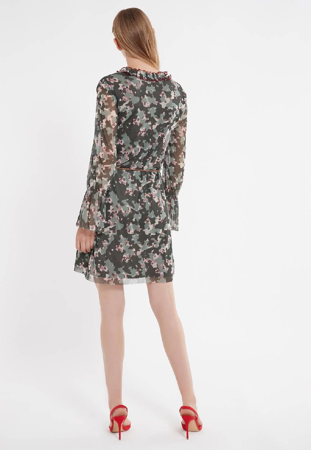 Ana Alcazar Langarm Kleid Zigea