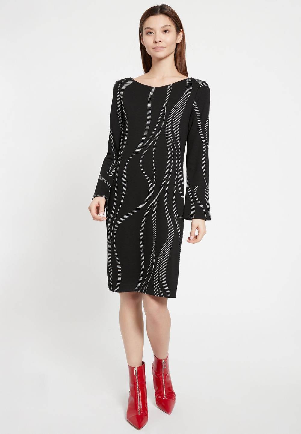 Ana Alcazar Langarmkleid Beola