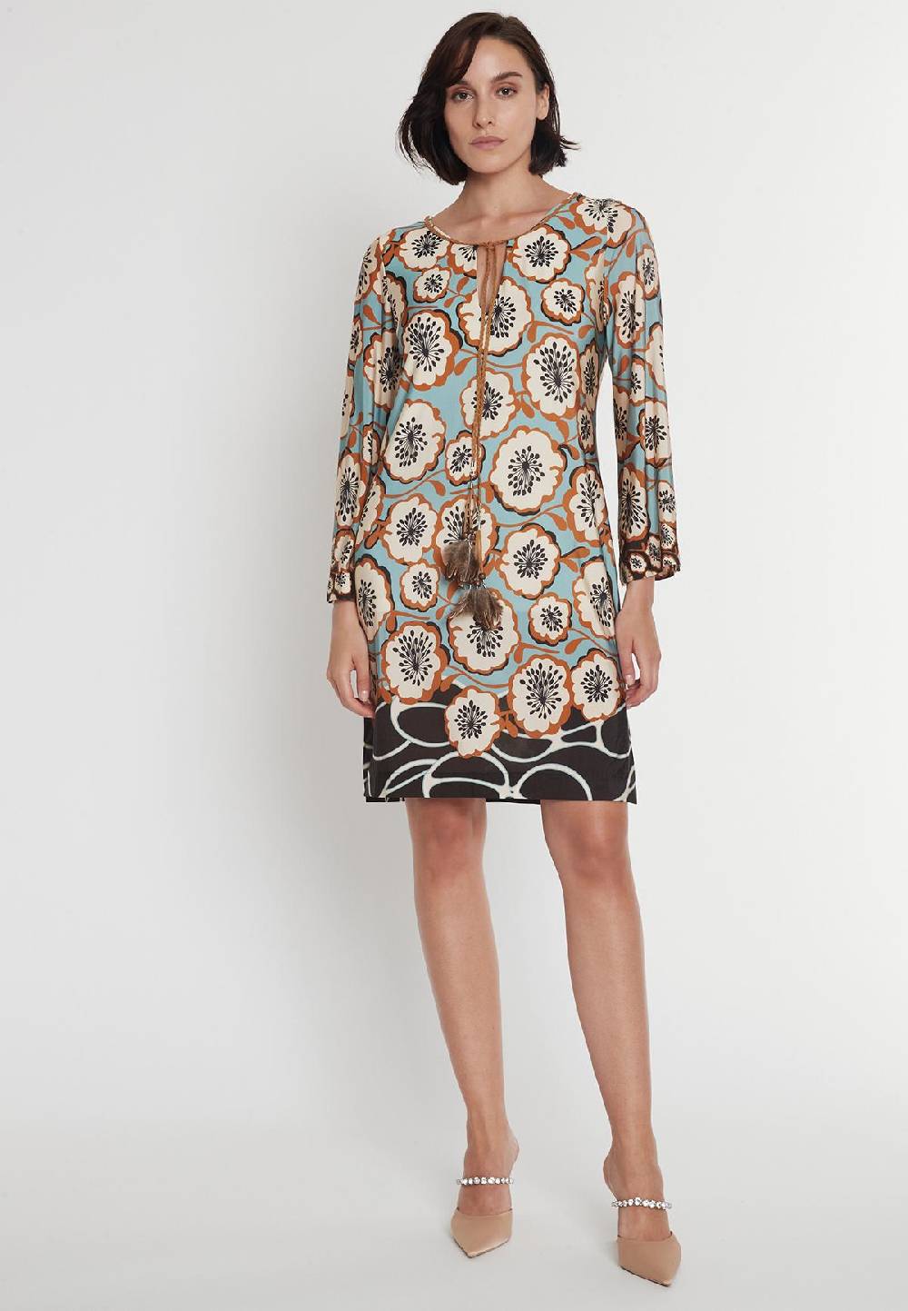 Ana Alcazar Langarmkleid Pila