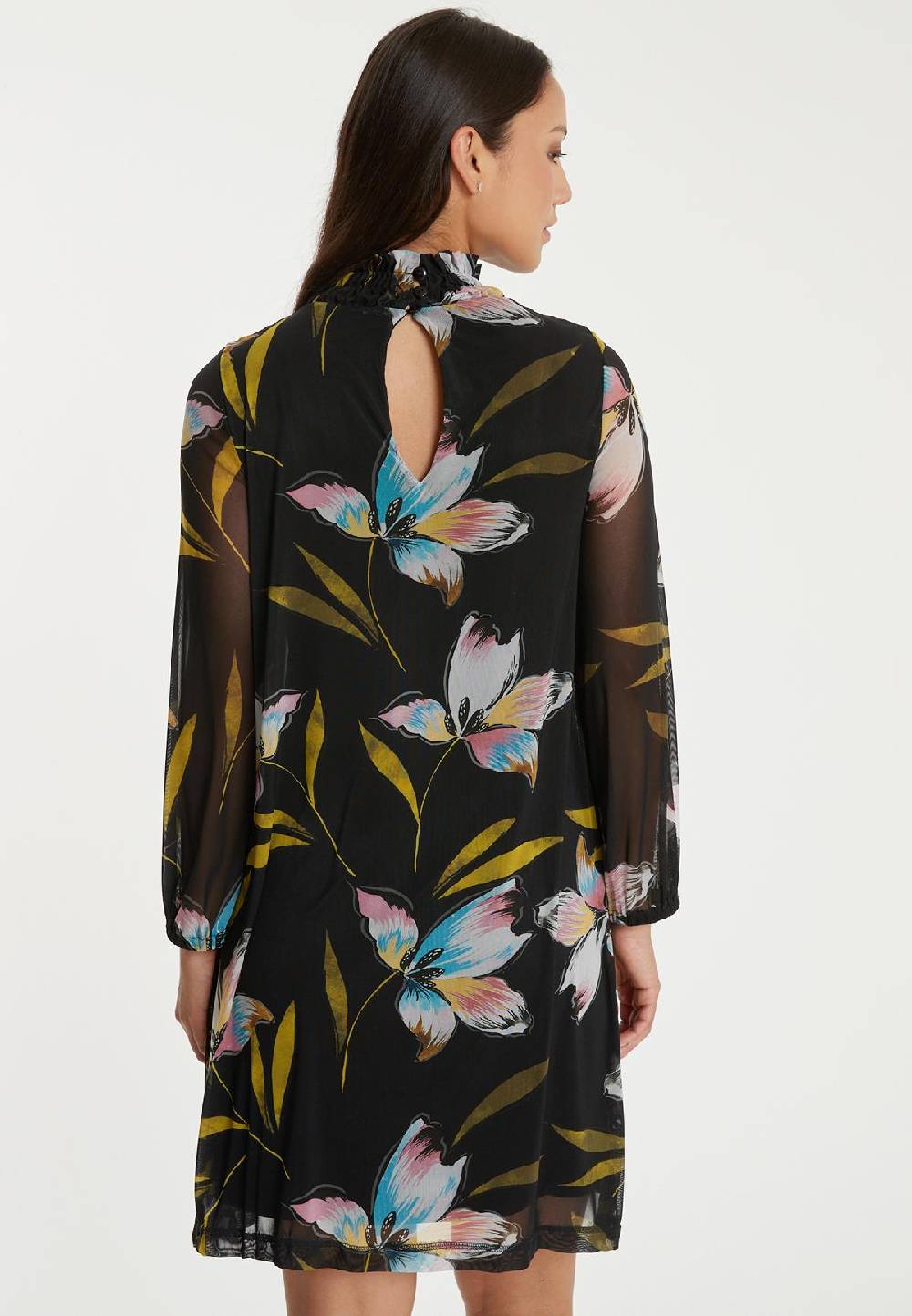 Ana Alcazar Langarmkleid Saabi