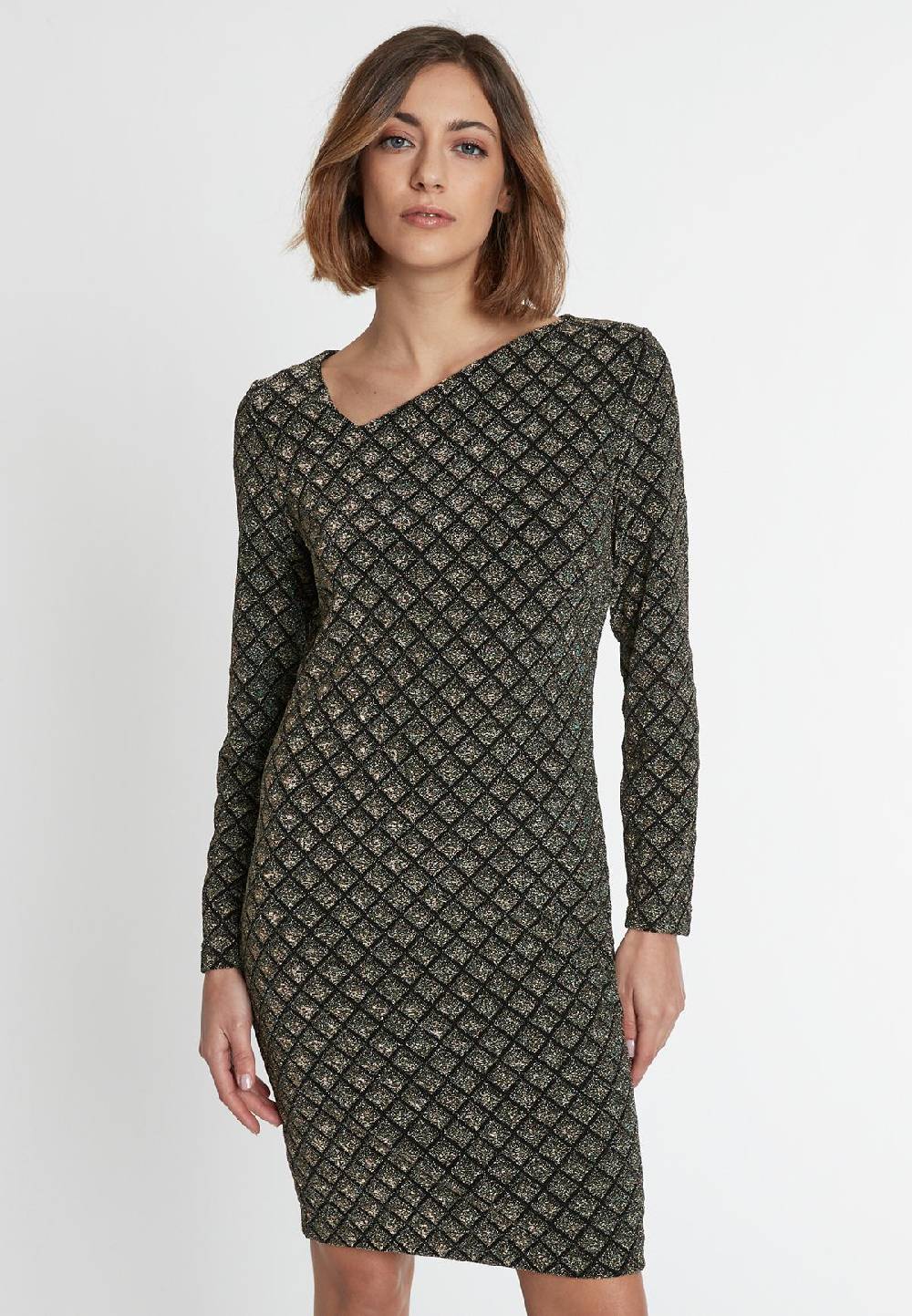 Ana Alcazar Langarmkleid Sakyra