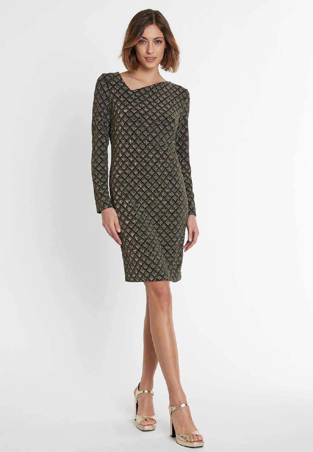 Ana Alcazar Langarmkleid Sakyra