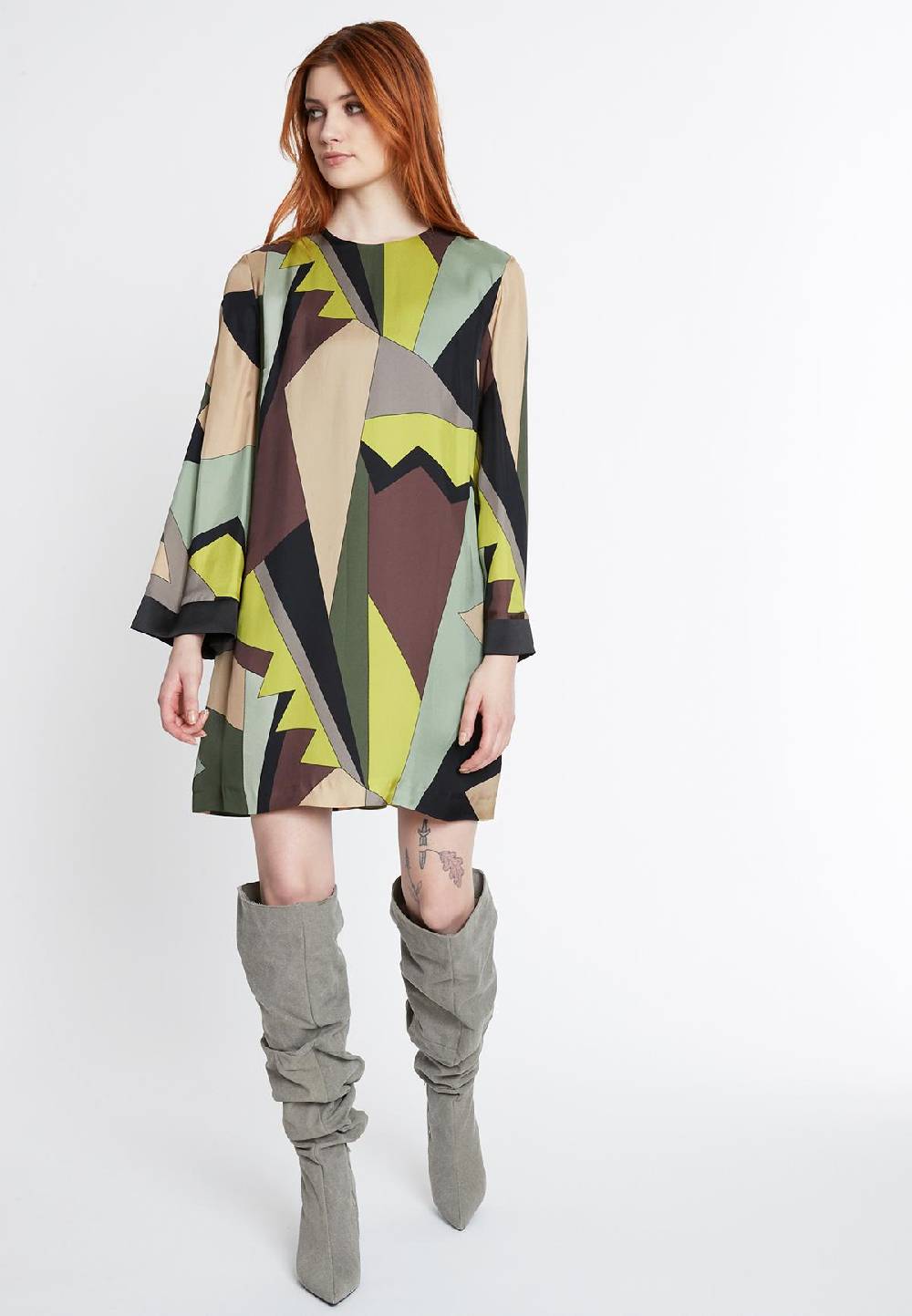 Ana Alcazar Langarmkleid Sarea