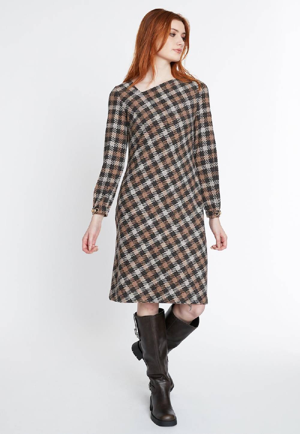 Ana Alcazar Langarmkleid Sopari