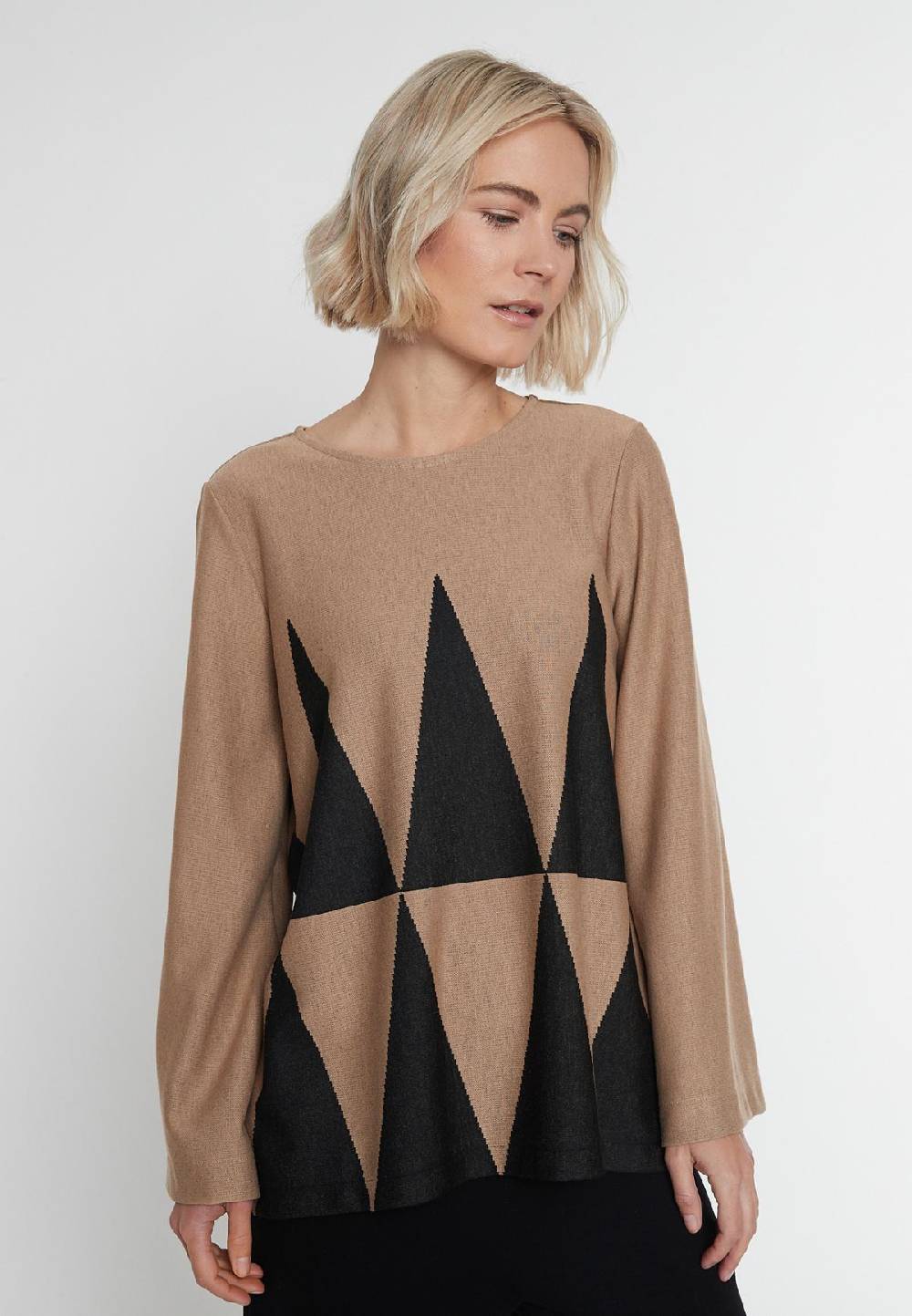 Ana Alcazar Langarmtop Milesa