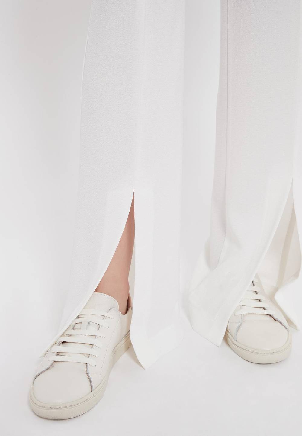 Ana Alcazar Lange Hose Zubla Weiß