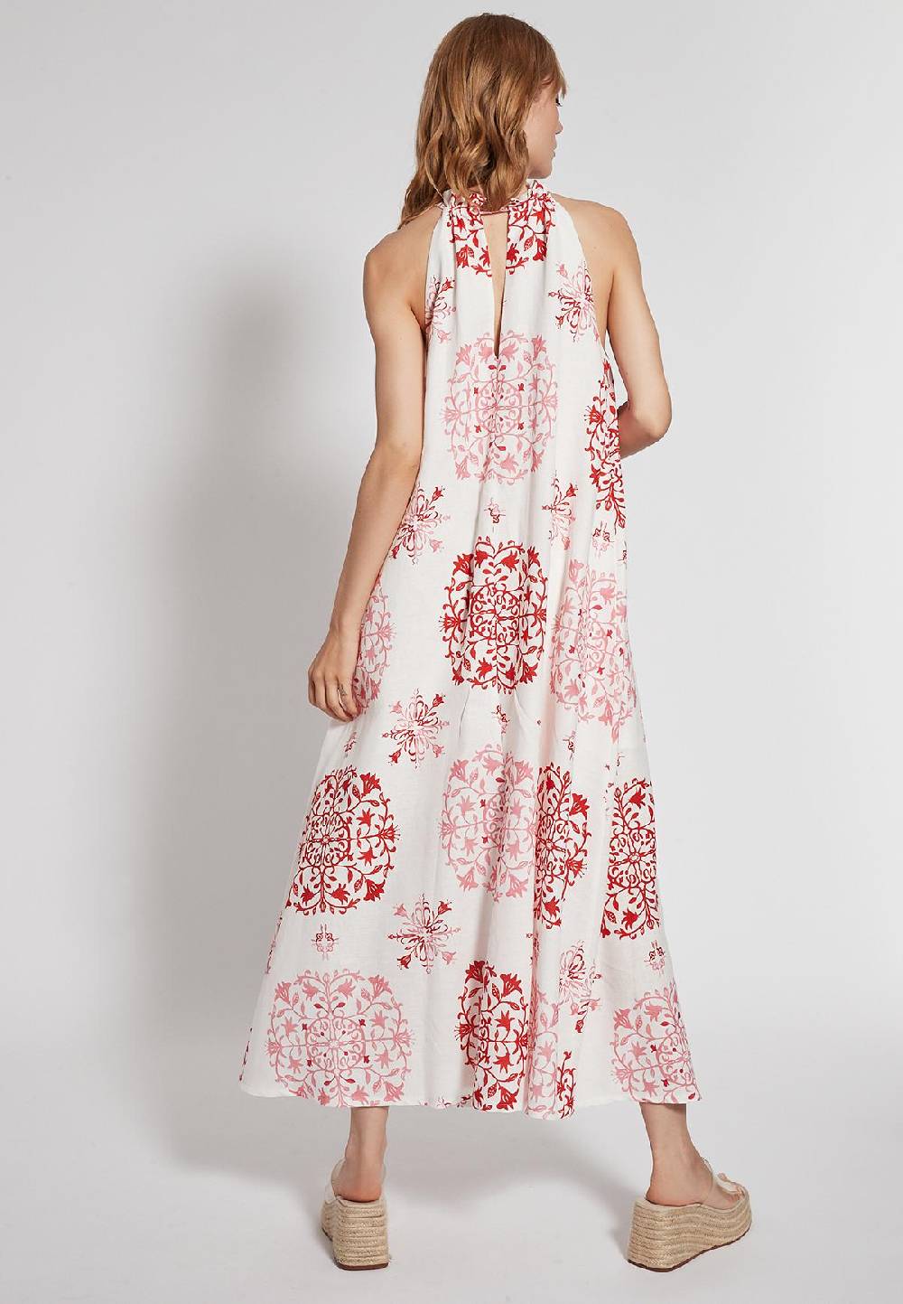 Ana Alcazar Leinenkleid Fajea