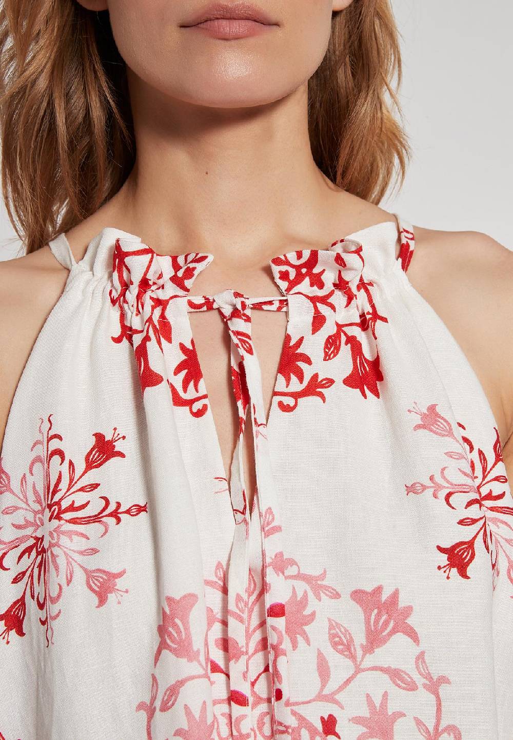 Ana Alcazar Leinenkleid Fajea