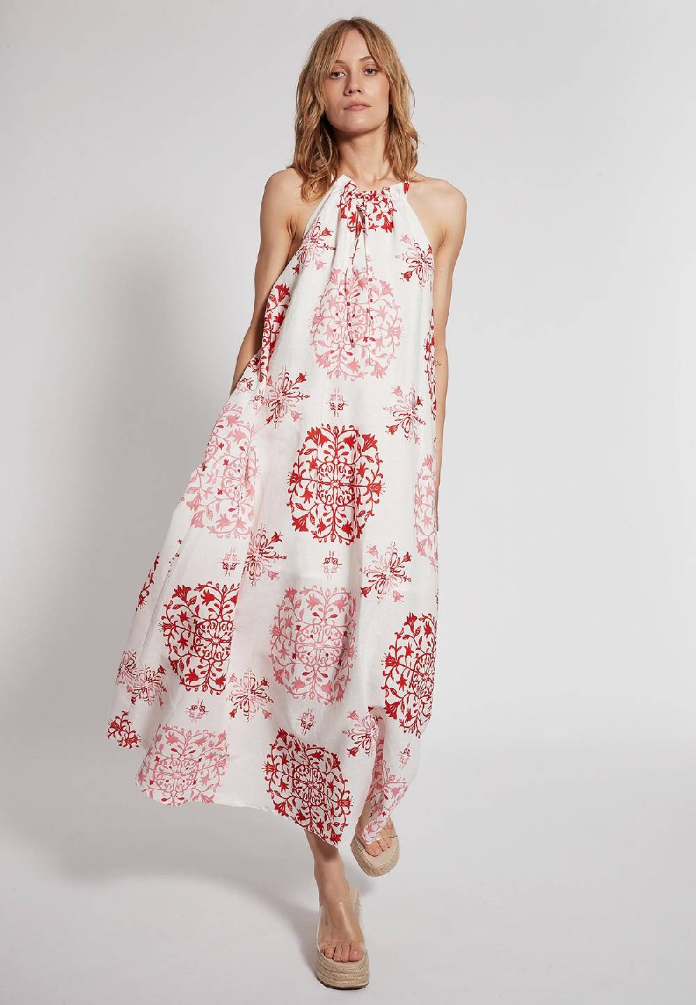 Ana Alcazar Leinenkleid Fajea