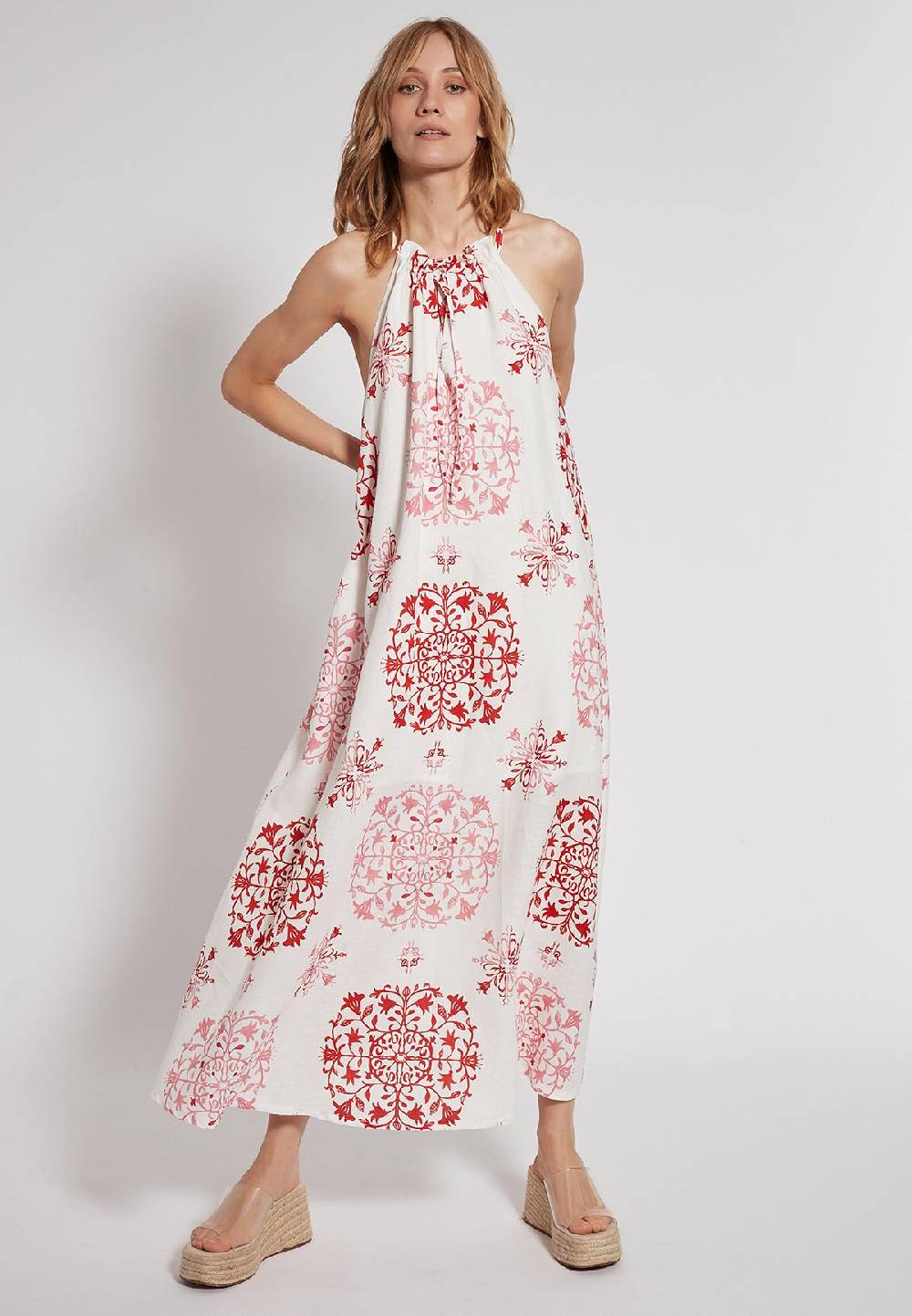 Ana Alcazar Leinenkleid Fajea