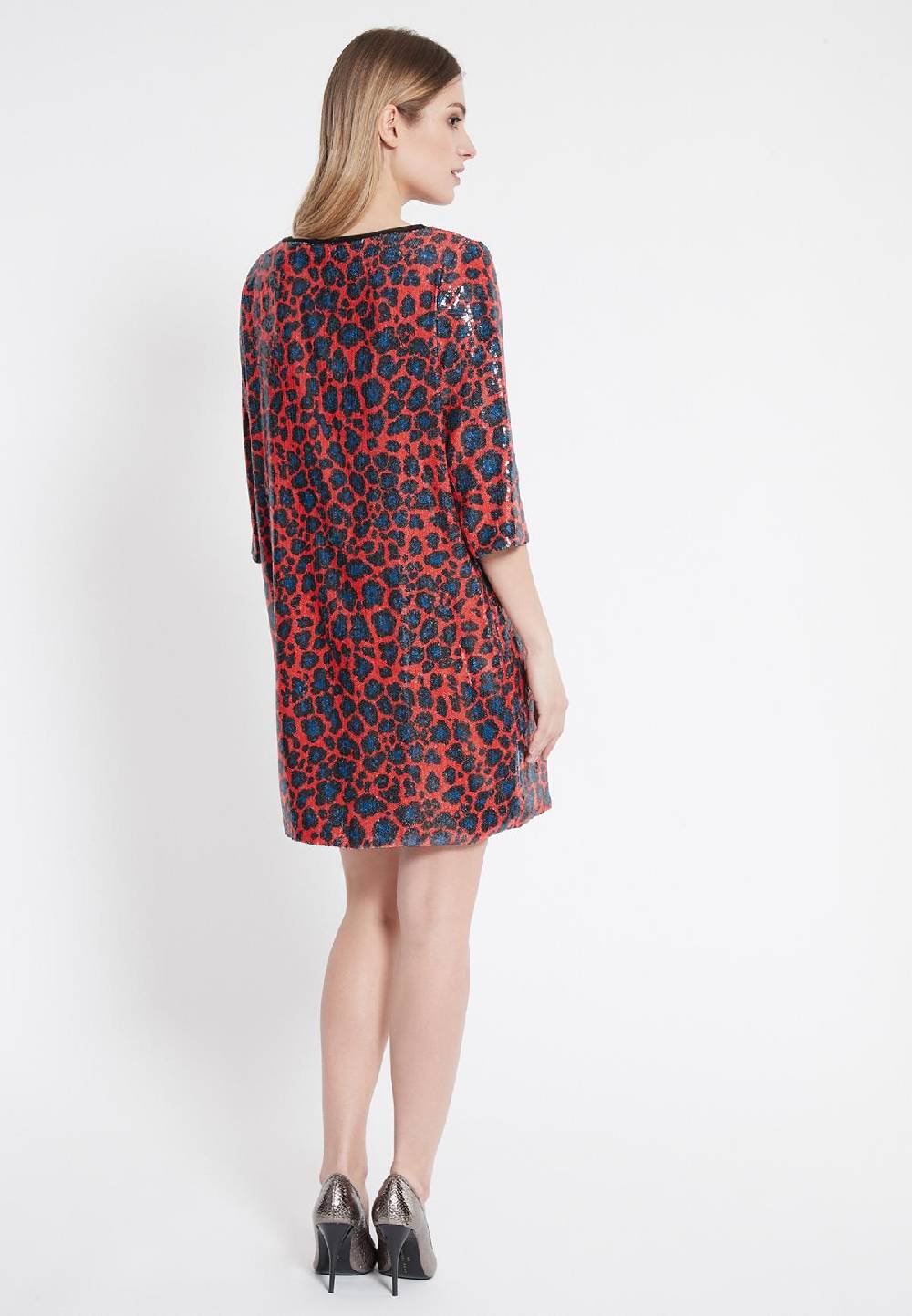 Ana Alcazar Leoparden Kleid Waofa