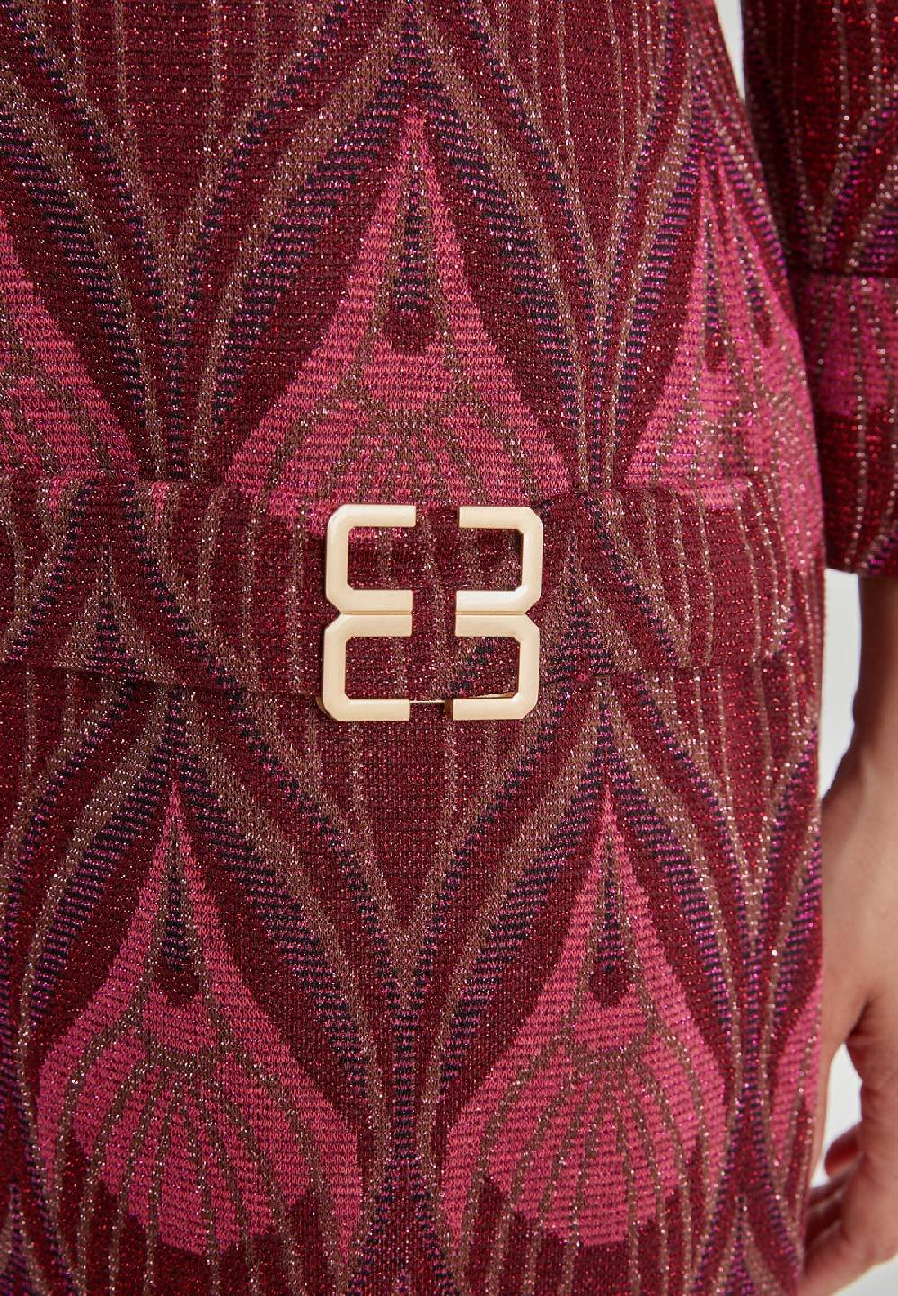 Ana Alcazar Lila Brokat Tunikakleid Penava