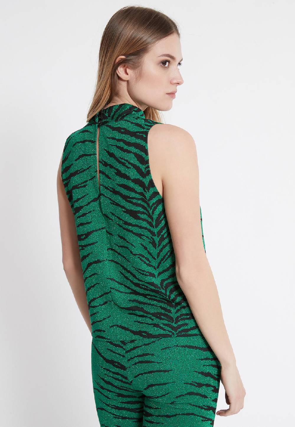 Ana Alcazar Lurex Top Wadrys