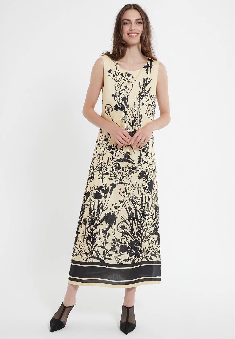 Ana Alcazar Maxikleid Caras