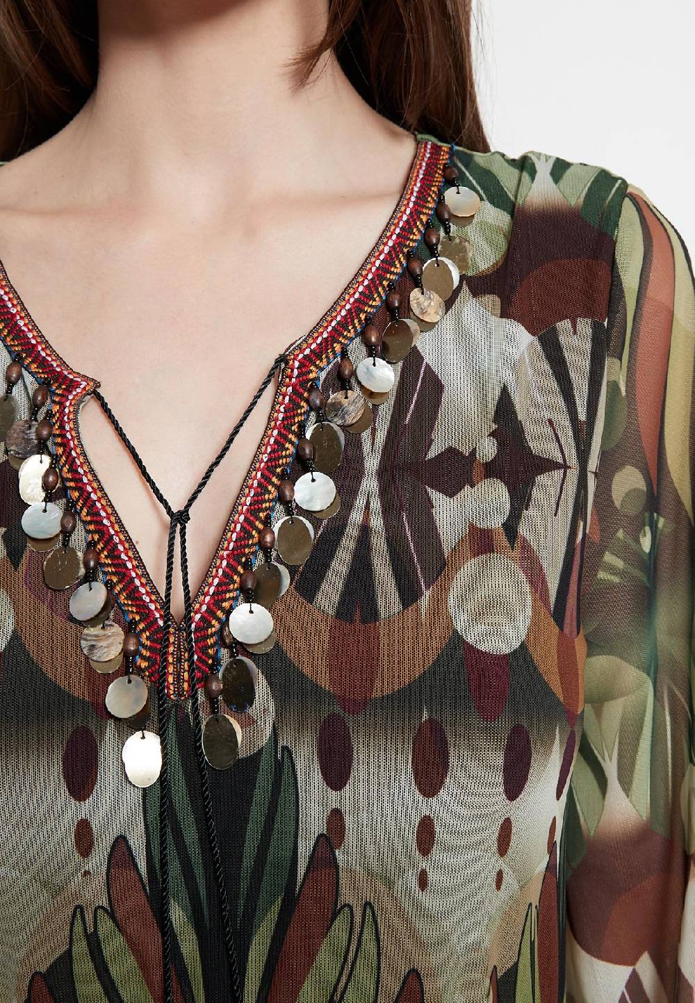 Ana Alcazar Maxikleid Ceosi