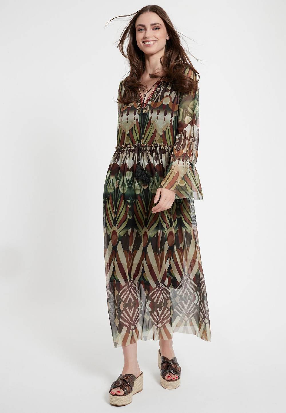 Ana Alcazar Maxikleid Ceosi