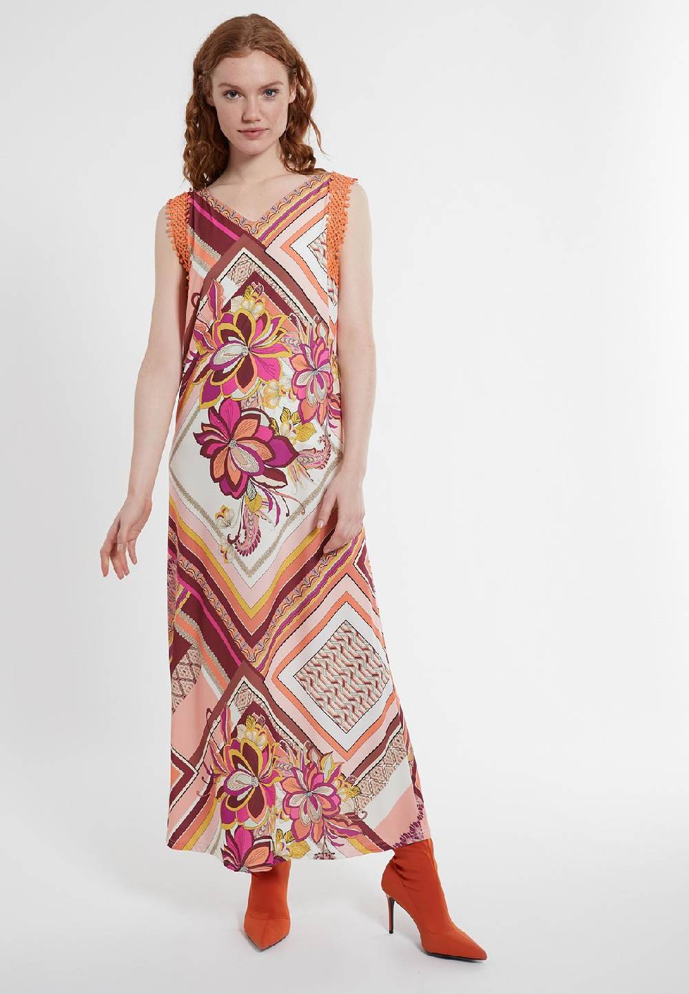 Ana Alcazar Maxikleid Durela